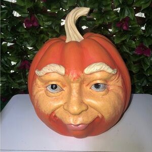 🎃  Orange Pumpkin Face